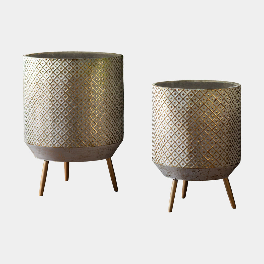 Skye - Metal Planters, Set of 2