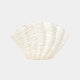 Clam - Ceramic Vase, White