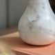 Perla - White Pear Ornament, Marble Finish