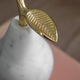 Perla - White Pear Ornament, Marble Finish