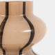 Forma Swirl - Glass Vase, Brown