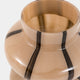 Forma Swirl - Glass Vase, Brown
