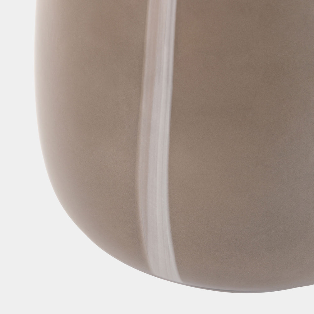 Claro - Glass Vase, Taupe