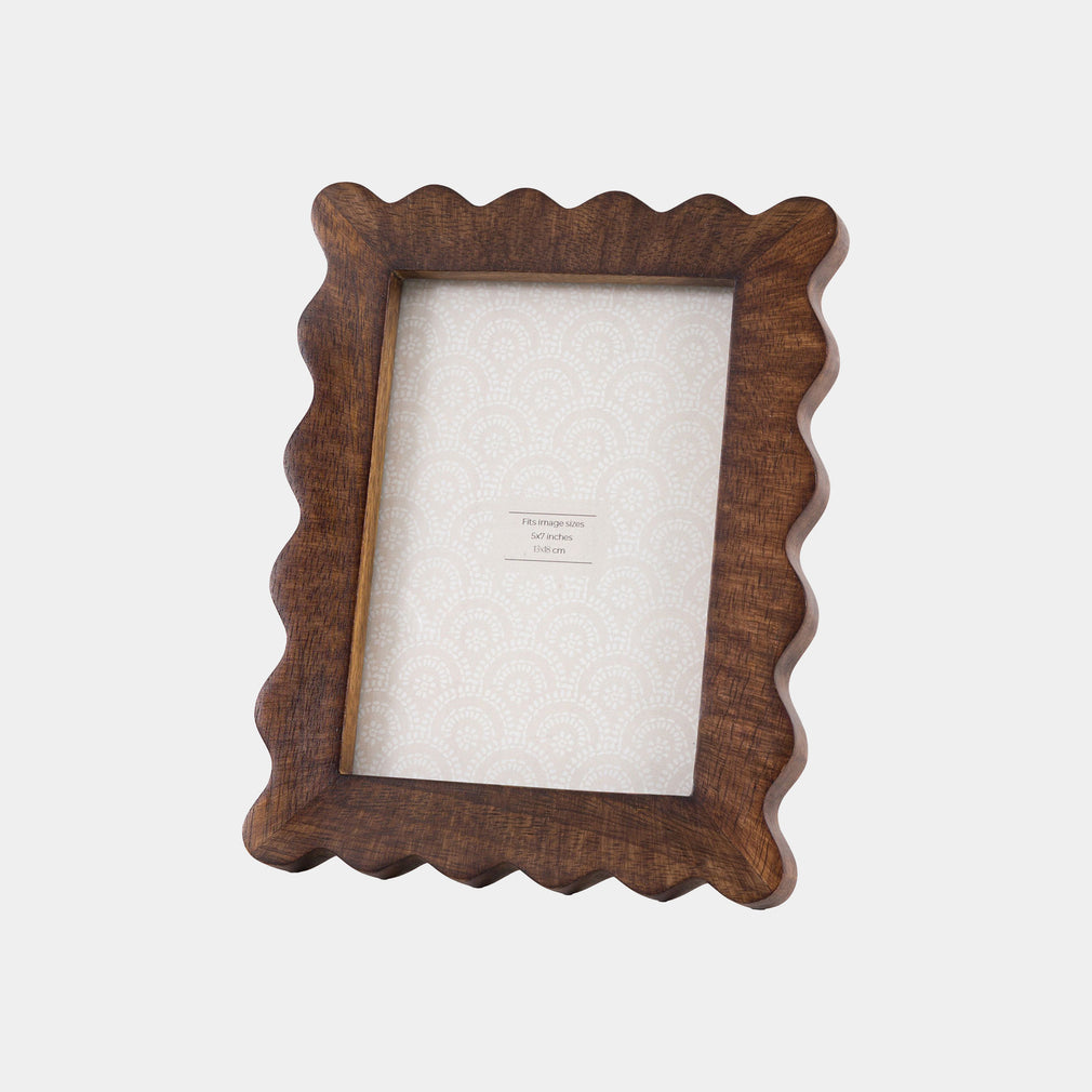 Avila Scallop - Wooden Photo Frame, 5x7