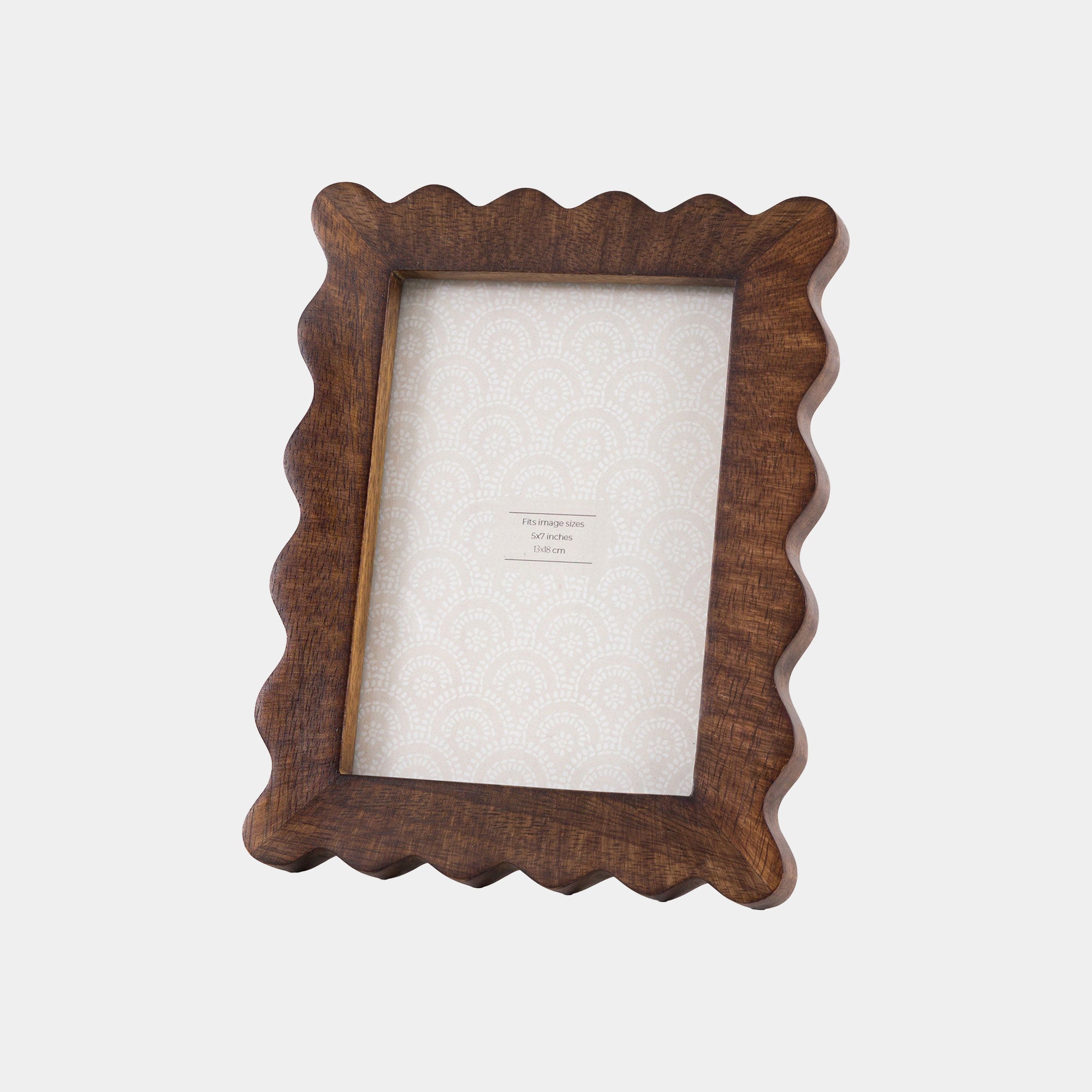 Avila Scallop - Wooden Photo Frame, 5x7