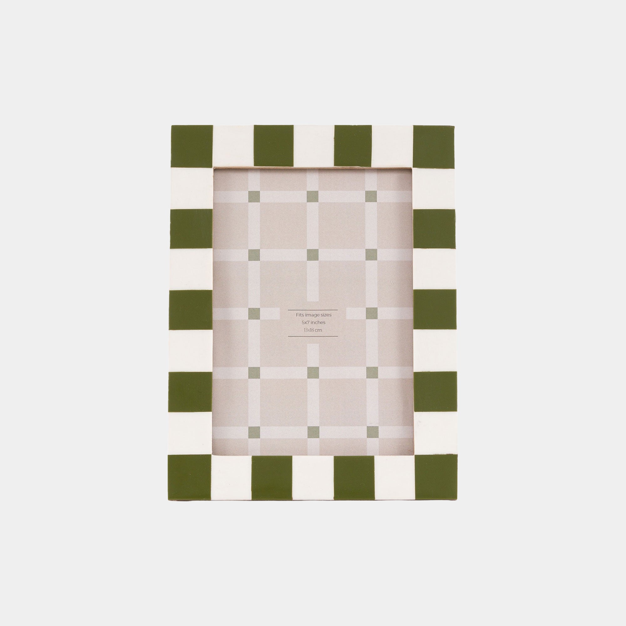 Coria - Check Photo Frame