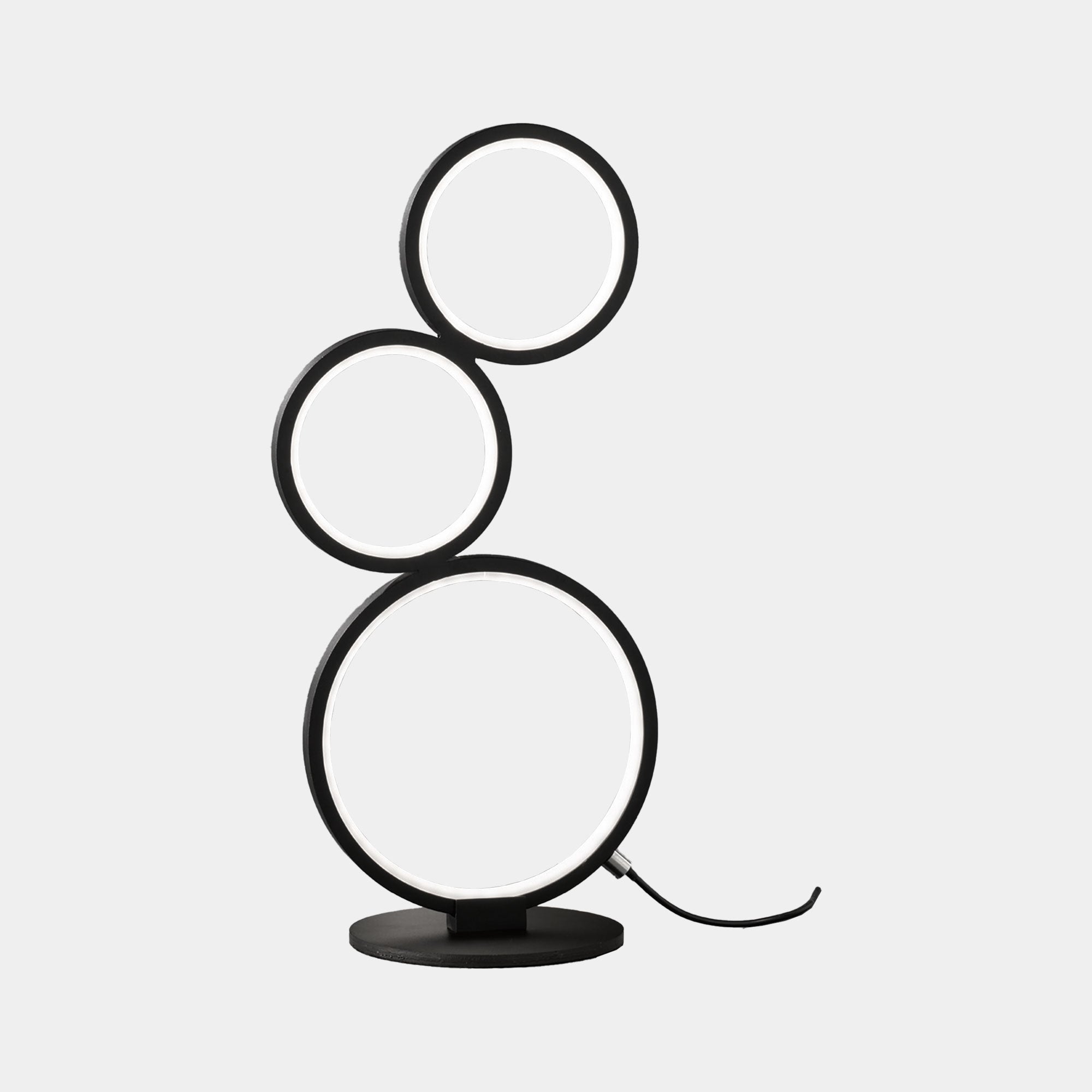 Nucleus Black - LED Table Lamp