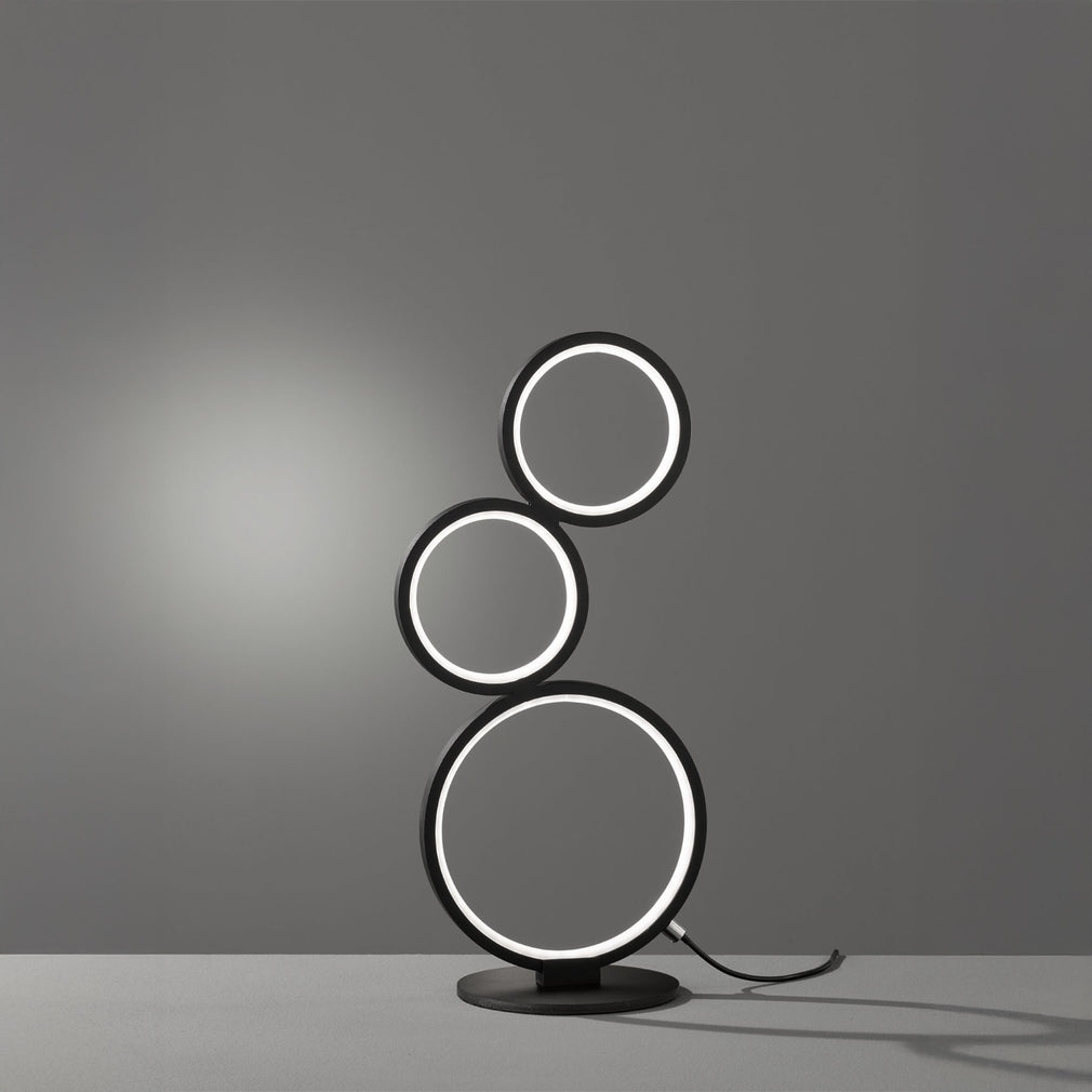 Nucleus Black - LED Table Lamp