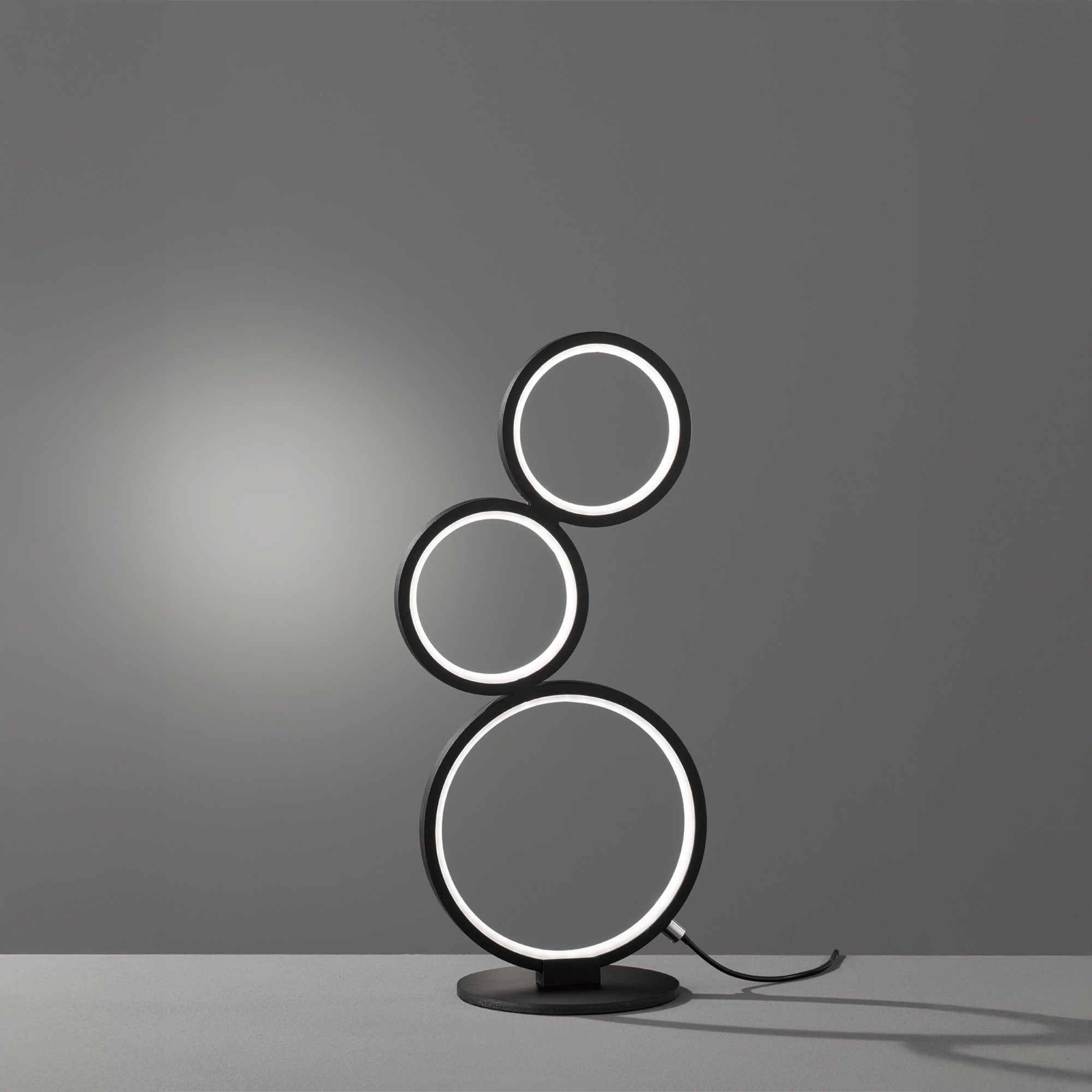 Nucleus Black - LED Table Lamp