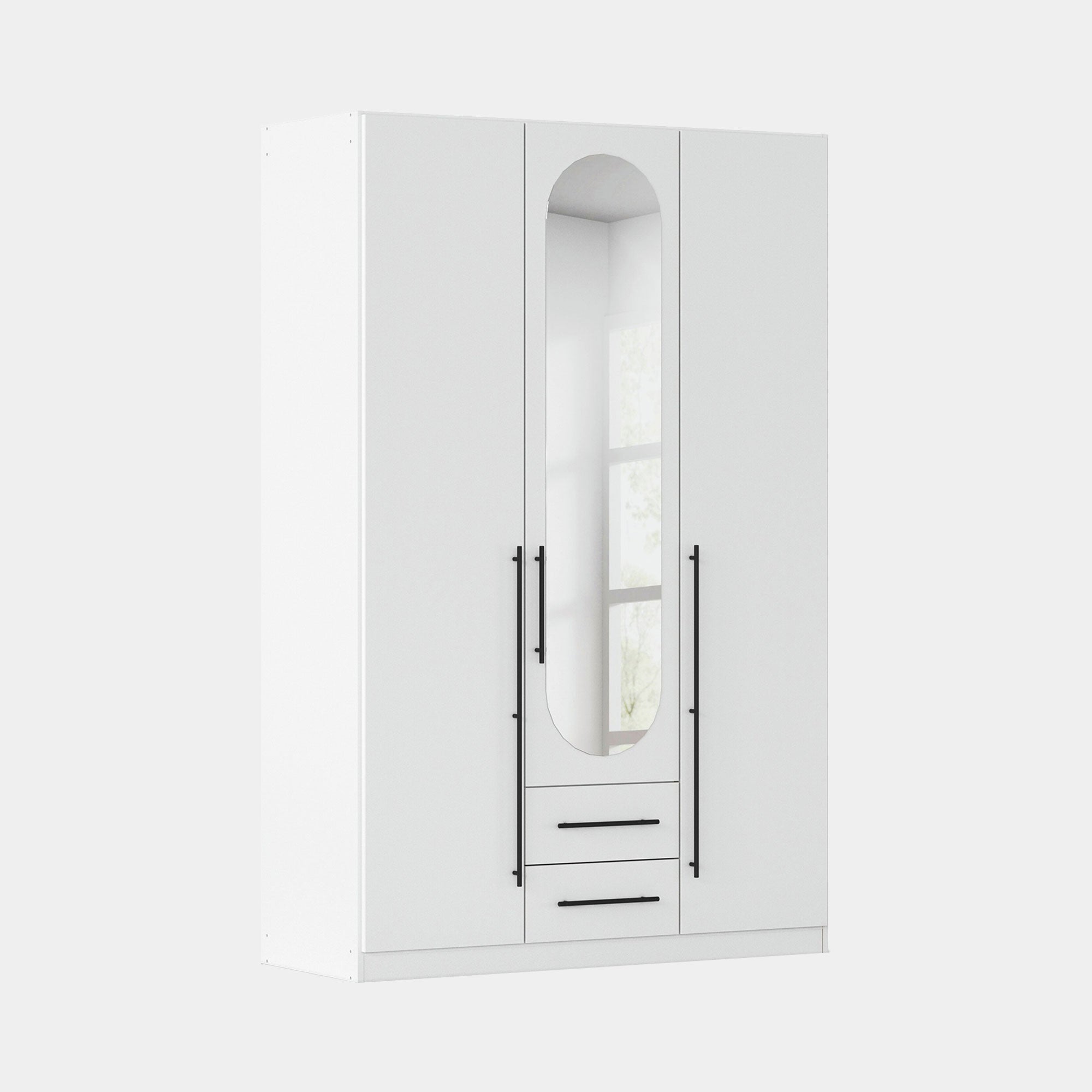 Matilda - 3 Door Wardrobe With Drawers & Mirror