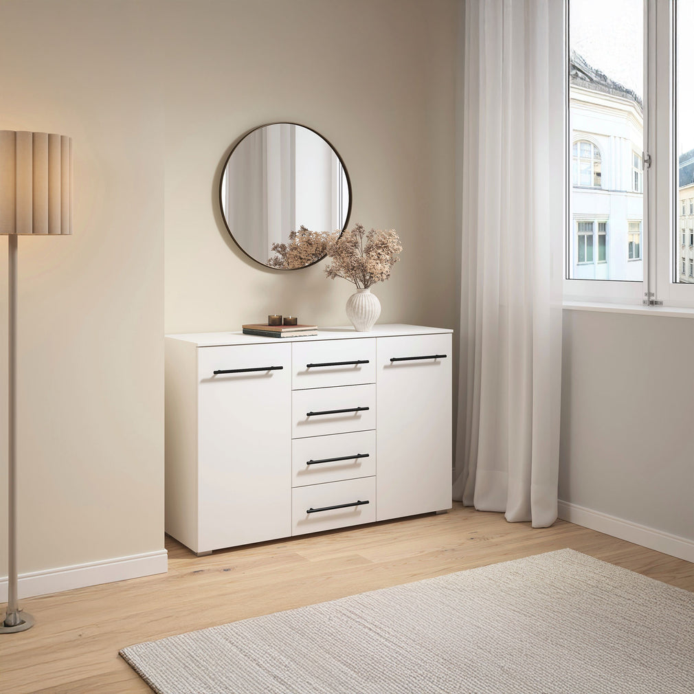 Matilda - 4 Drawer Combi Chest of Drawers