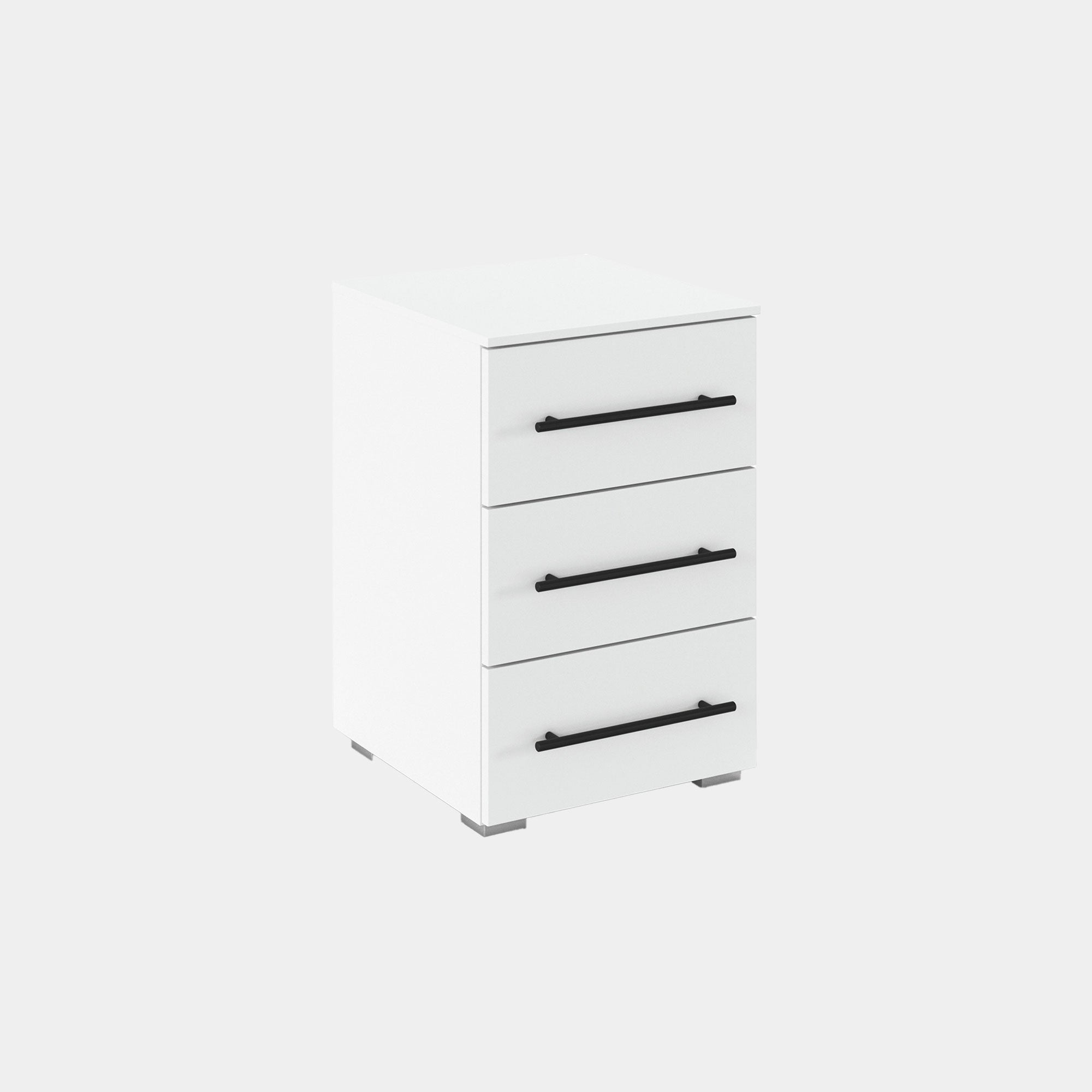 Matilda - 3 Drawer Bedside Table