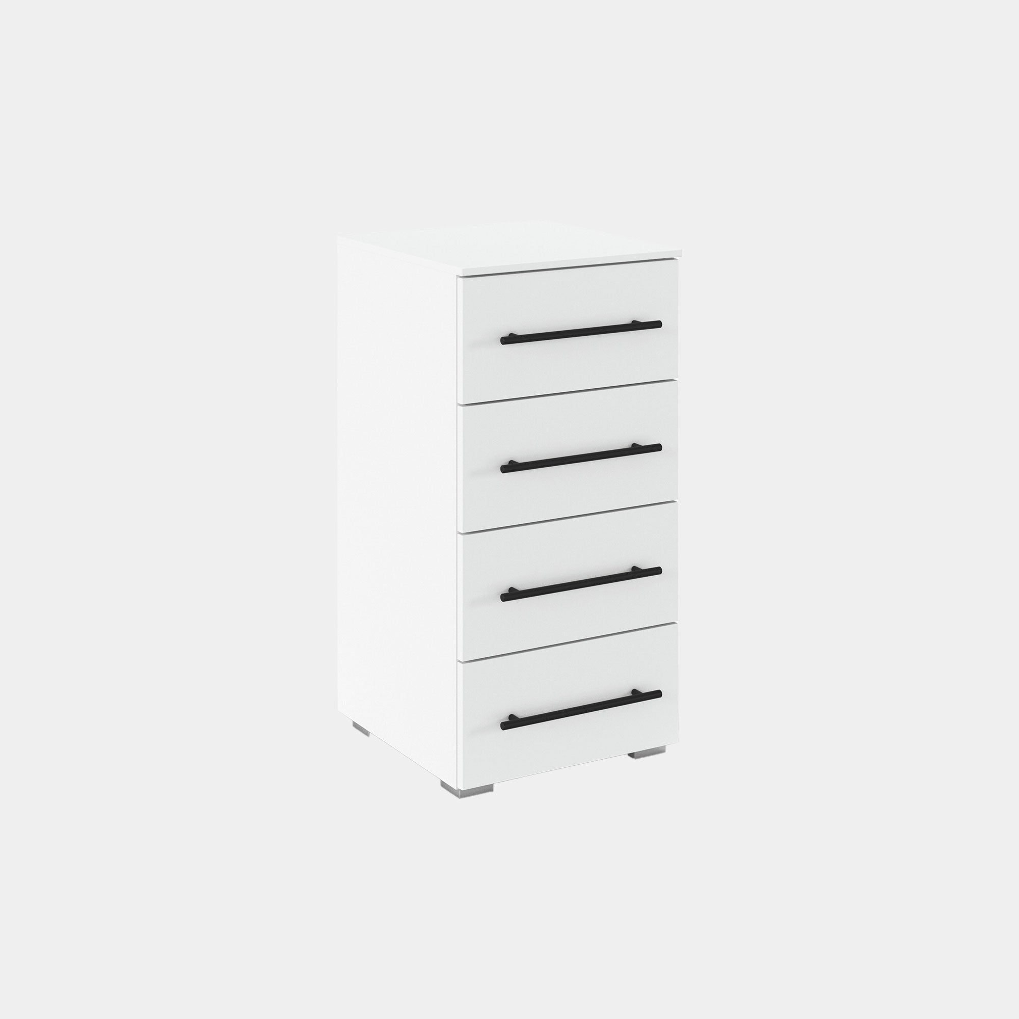 Matilda - 4 Drawer Chest of Drawers, Slim