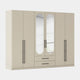 Matilda - 6 Door Wardrobe With Drawers & Mirrors