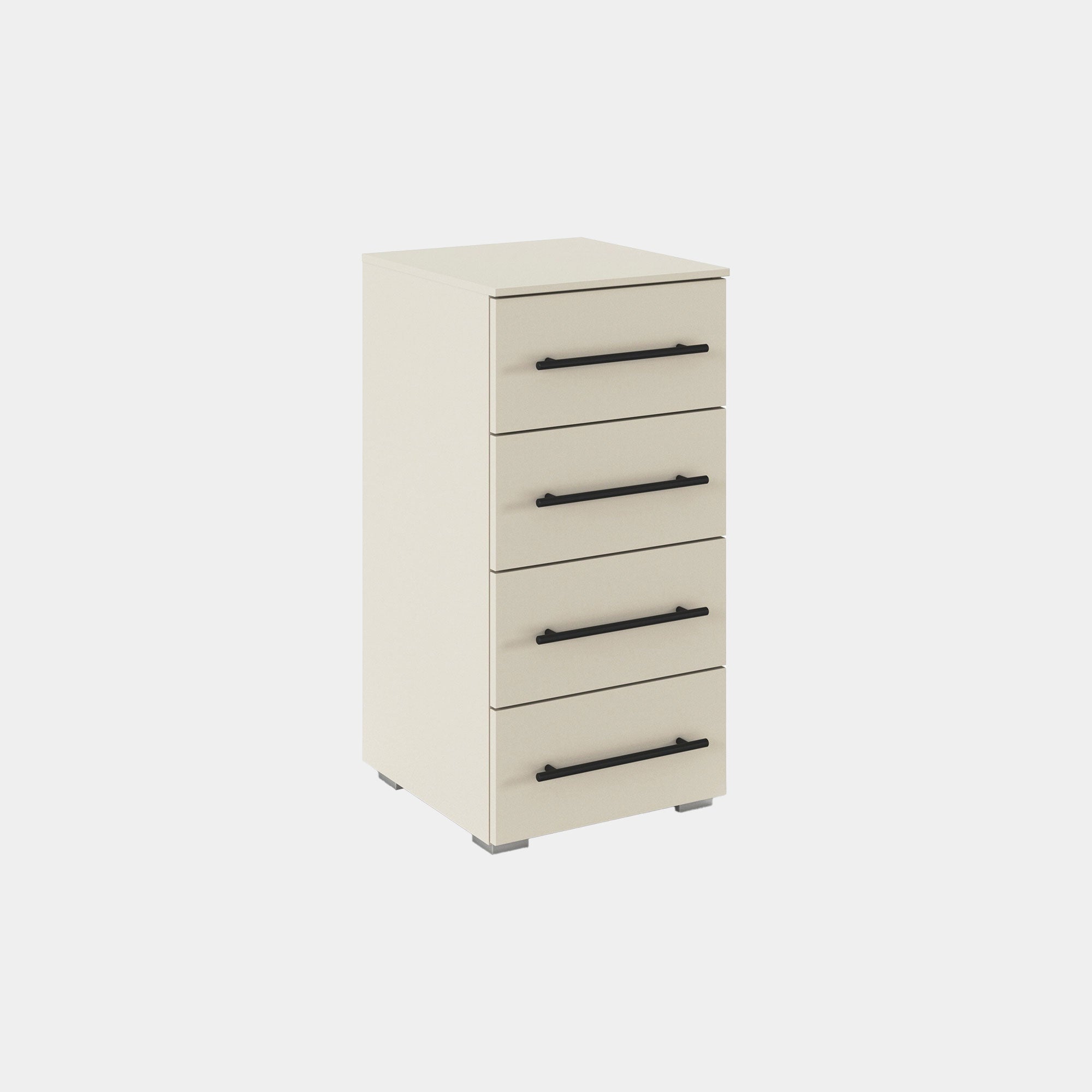 Matilda - 4 Drawer Chest of Drawers, Slim