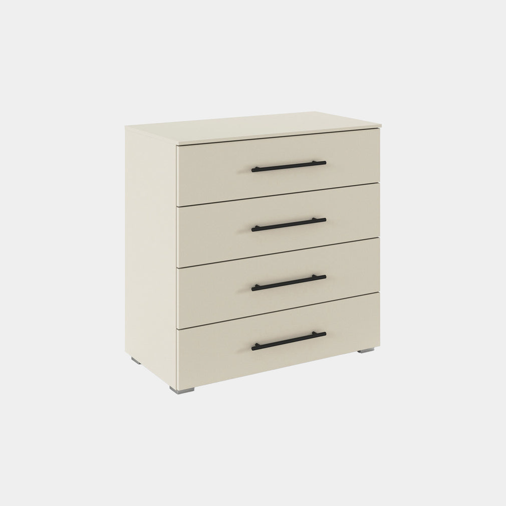 Matilda - 4 Drawer Chest of Drawers Champagne
