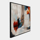 Visione Obliquo - Framed Canvas Wall Art