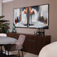 Visione Obliquo - Framed Canvas Wall Art