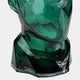 Prism Face - Glass Vase, Green