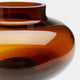 Alba - Glass Vase, Brown