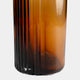 Amberline - Glass Vase, Brown