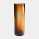 Amberline - Glass Vase, Brown