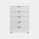 Florida - 5 Drawer Chest of Drawers White