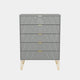 Jewel - 5 Drawer Chest of Drawers, Wide