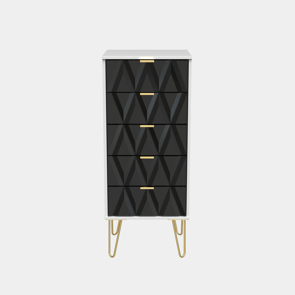 Jewel - 5 Drawer Chest of Drawers, Tall