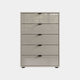 Florida - 5 Drawer Chest of Drawers Pebble Grey