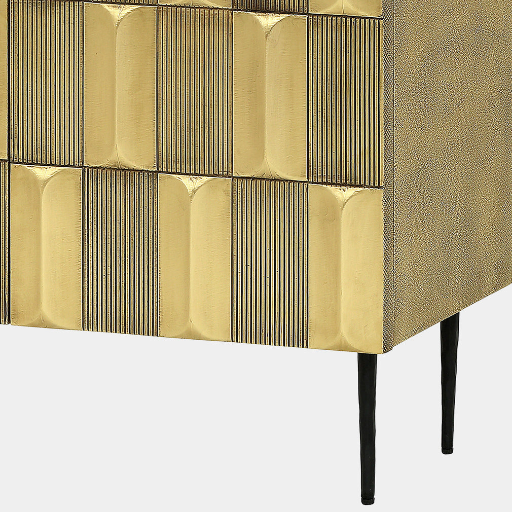 Taj - Large Sideboard In Brass Finish