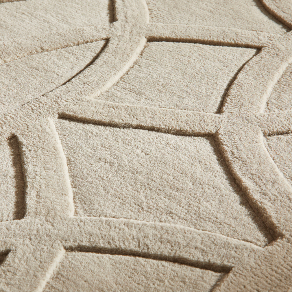 Priory Circles - Patterned Rug