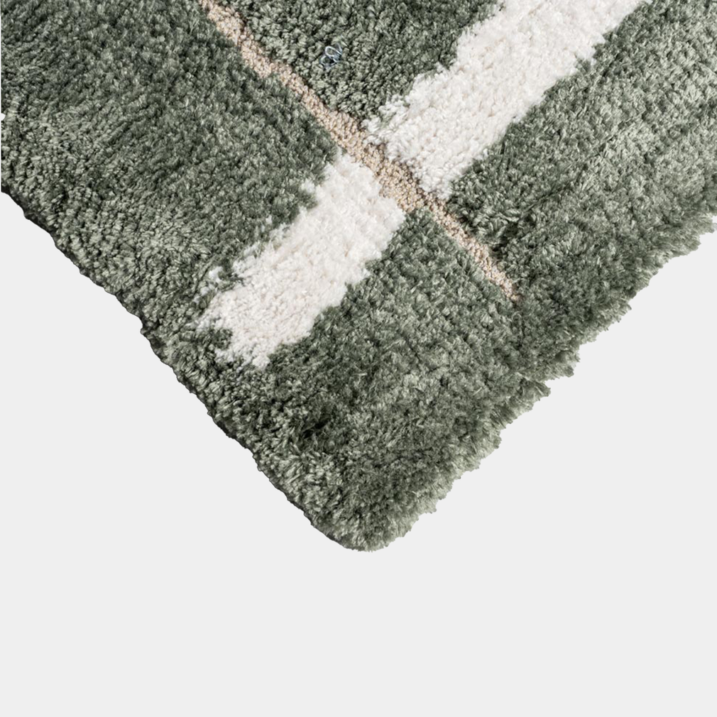 Dune - Patterned Rug, Green