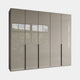 Varnell - 5 Door Glass Wardrobe