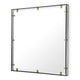 Eichholtz Verona - Medium Mirror Smoked Glass Antique Brass Finish