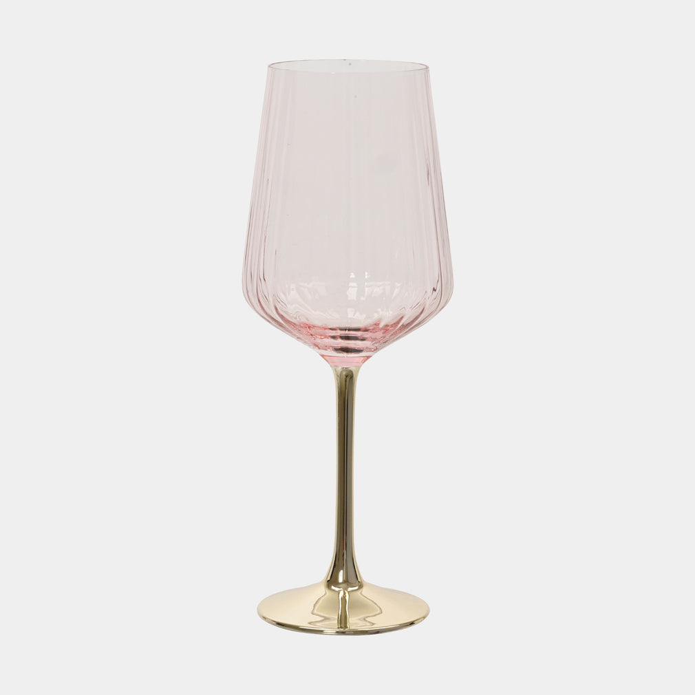 Blush Pink - Wine Glasses, Set of 4