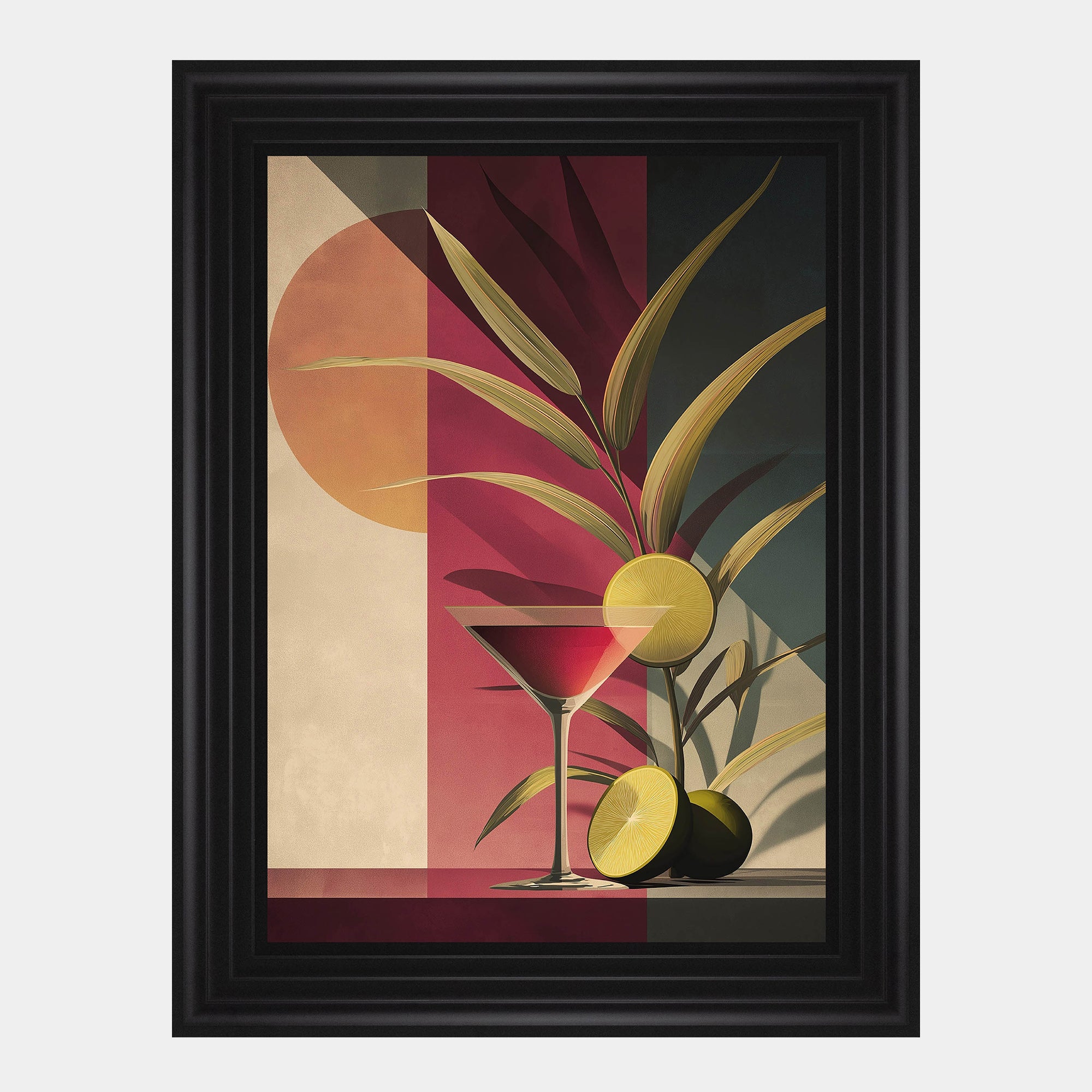 Moody Cosmo - Framed Wall Art Print