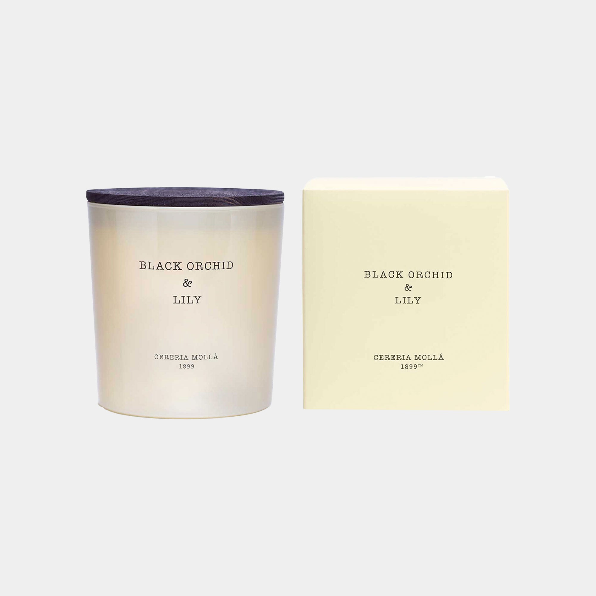 Cereria Molla - Black Orchid & Lily Candle 600g