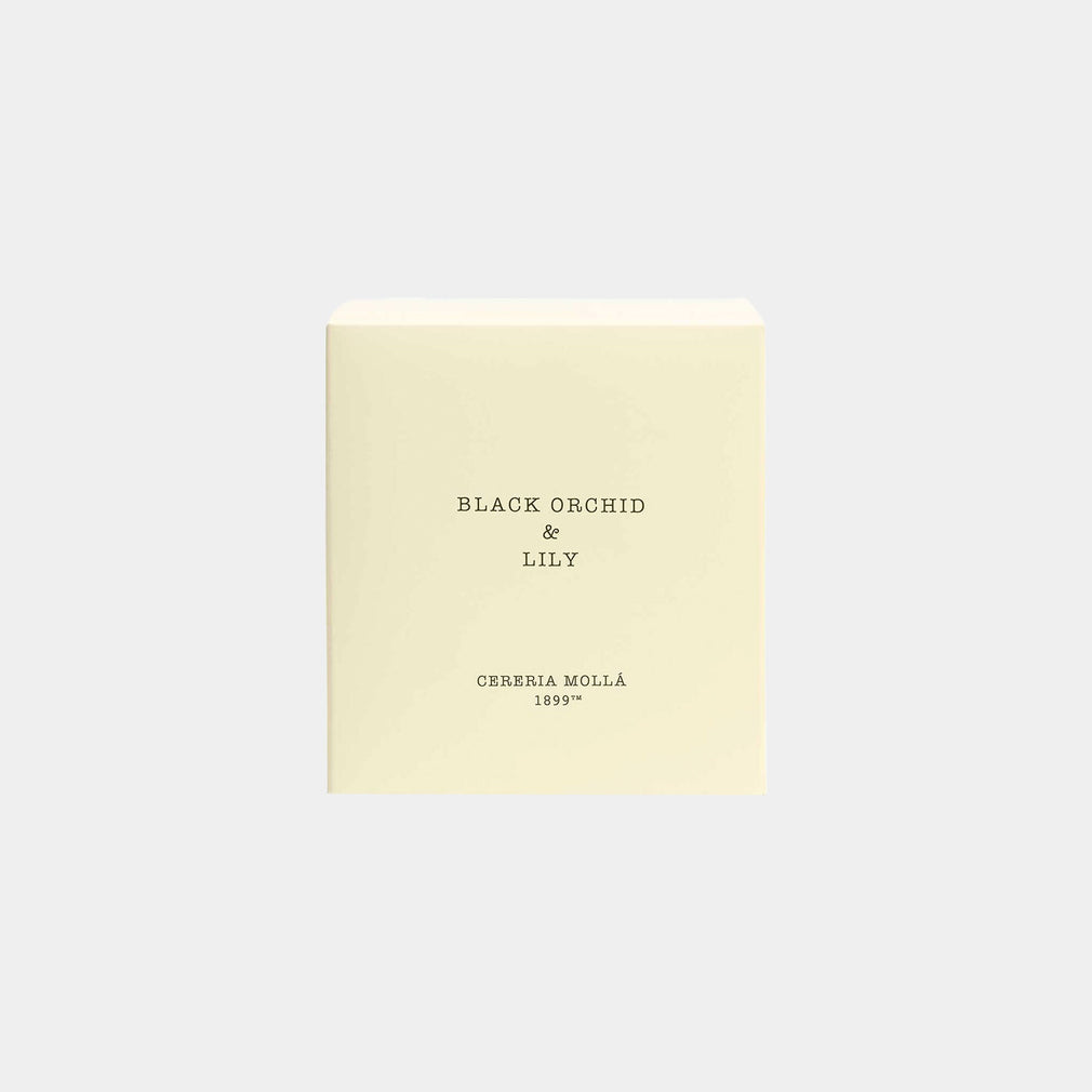 Cereria Molla - Black Orchid & Lily Candle 600g