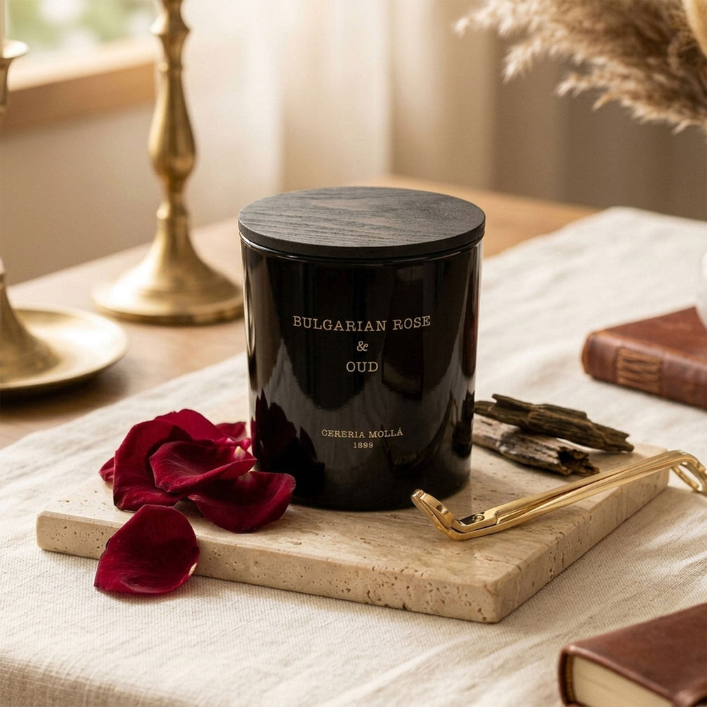Cereria Molla - Bulgarian Rose & Oud Candle 600g