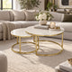 Cairo - Ceramic Coffee Tables, Nest of 2
