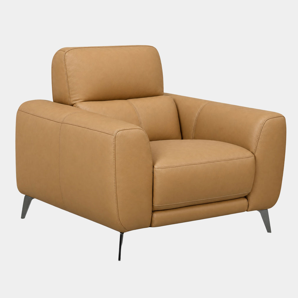 Portland - Power Recliner Chair With Toggle Switch, Leather