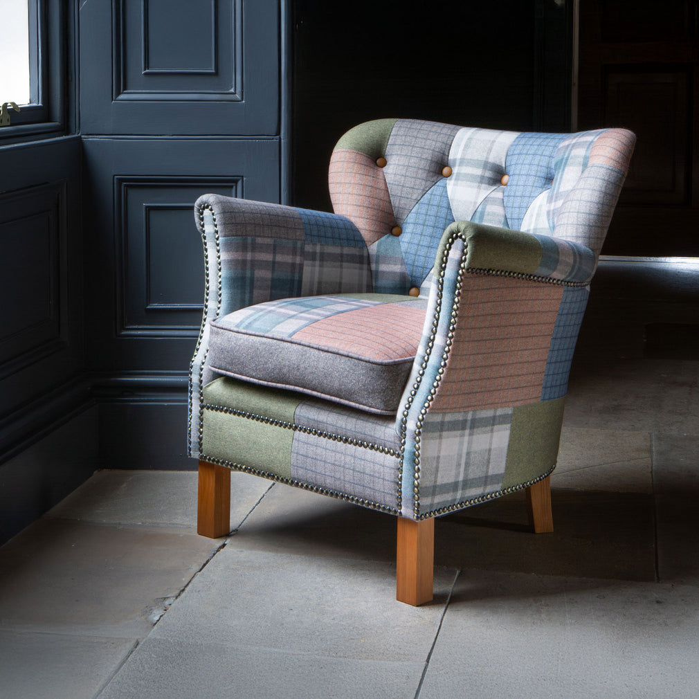 Harlequin - Armchair, Patchwork Fabric