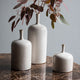 Chad - White Vase Ornaments, Set of 3
