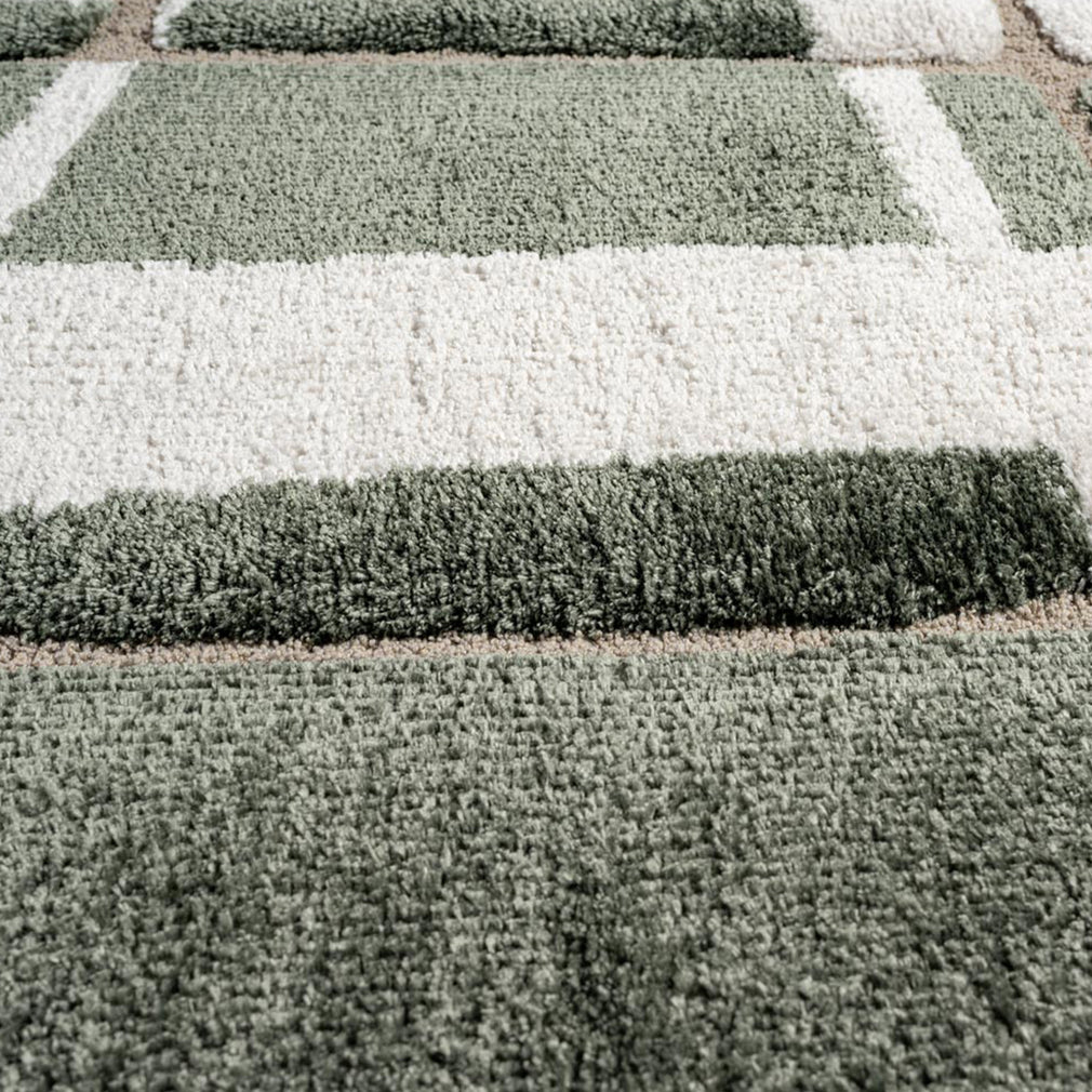 Dune - Patterned Rug, Green