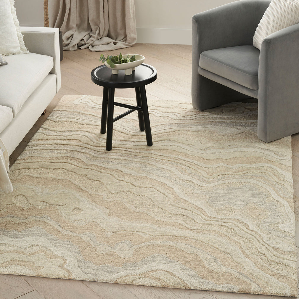 Graceful - Beige Rug 259cm x 351cm