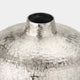Cinder - Hammered Vase, Silver