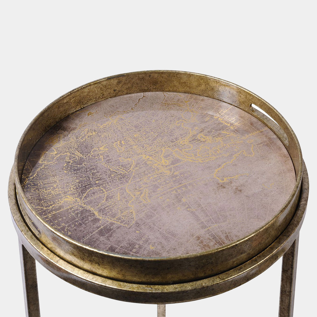 Danube - Glass Side Tables, Set Of 2