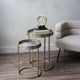 Danube - Glass Side Tables, Set Of 2