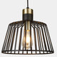 Crate - Black Ceiling Pendant Large